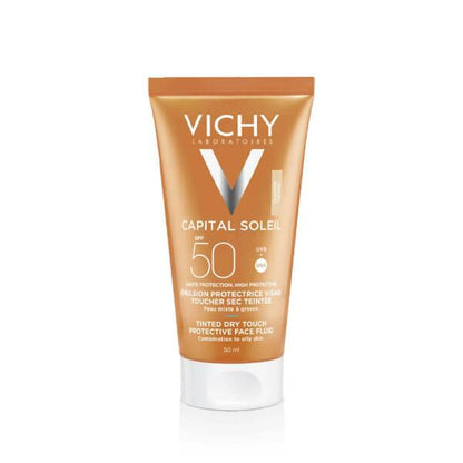 Vichy Vichy Capital Ideal Soleil BB Tinted Emulsion SPF50 Sunscreen - Waterproof, Hypoallergenic 50ml
