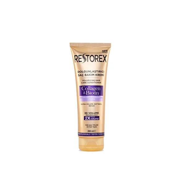 Restorex Collagen &amp; Biotin Hair Care Cream - Nourishing, Volumizing, and Repairing for All Hair Types - 8.45 fl oz