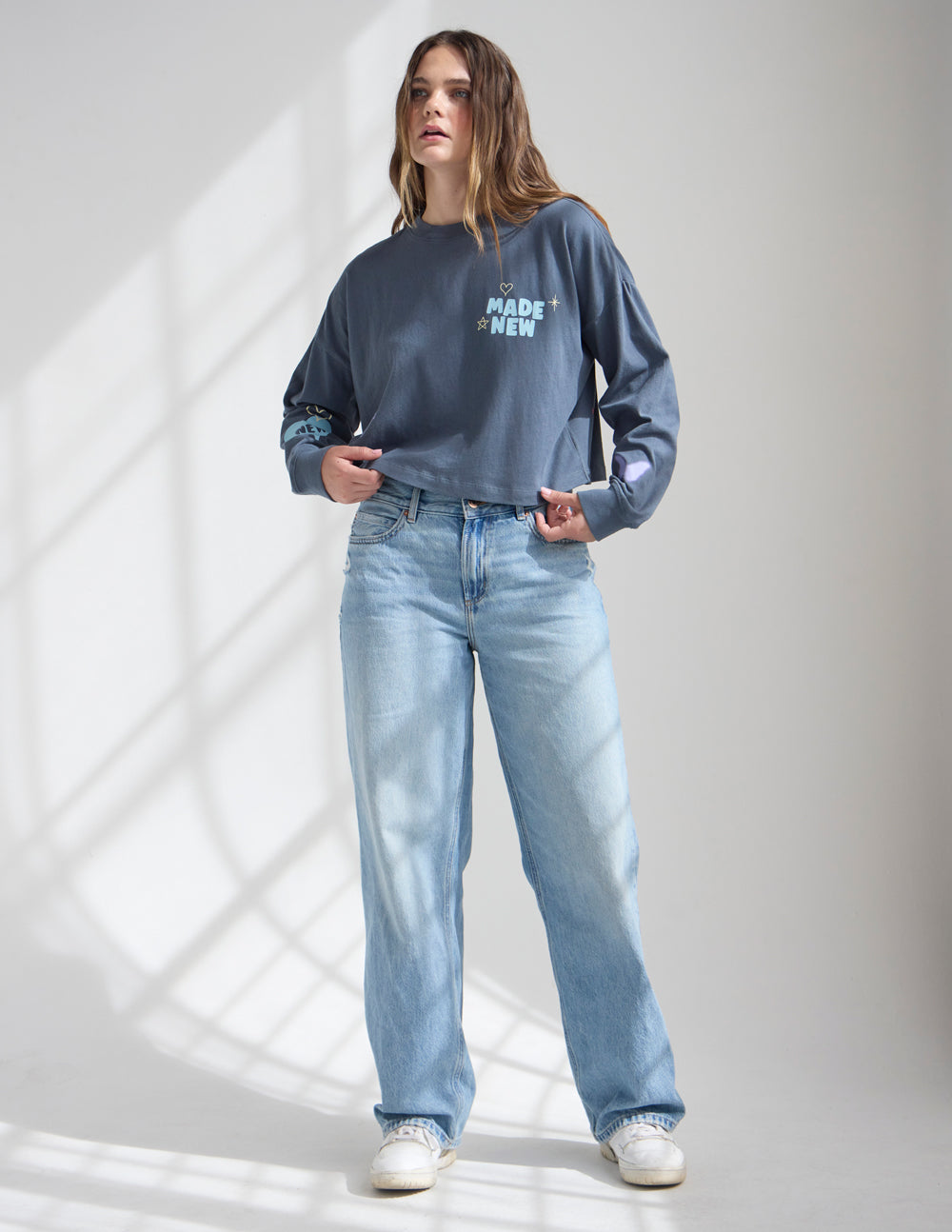 Made New Cropped LS Women&