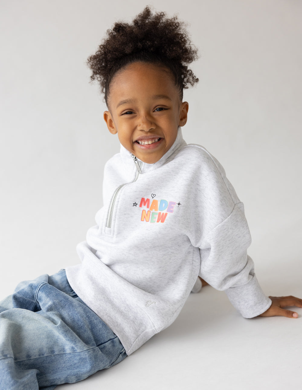 Made New Kids Half-Zip