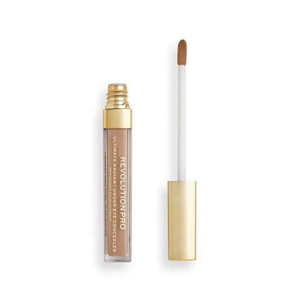 Revolution Pro Liquid Under Eye Concealer Ultimate Radiant C8 - Brightening, Hyaluronic Acid, 0.15 fl oz