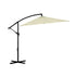 Milano Outdoor Umbrella cantilever garden patio shade with durable 160GSM polyester fabric and steel frame