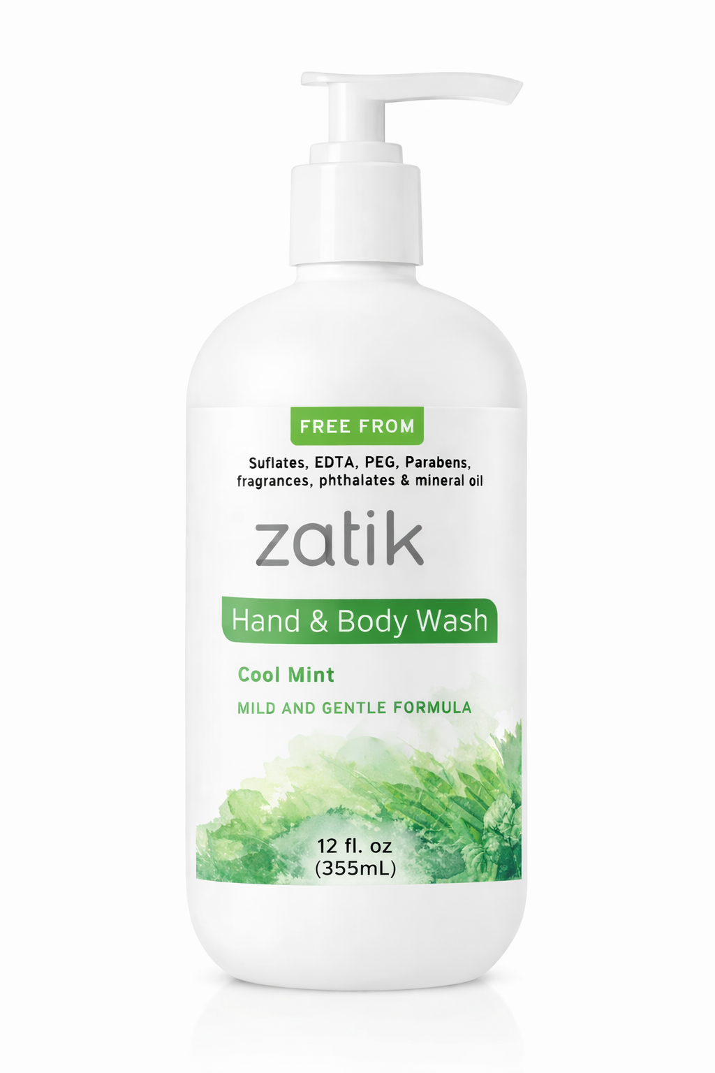 Liquid Hand &amp; Body Wash - Cool Mint