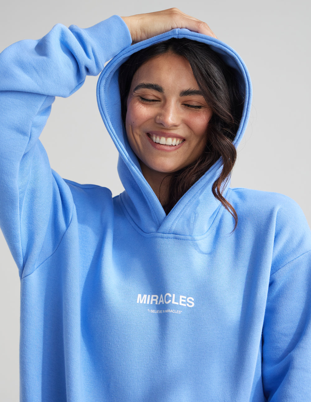 Miracles Blue Unisex Hoodie