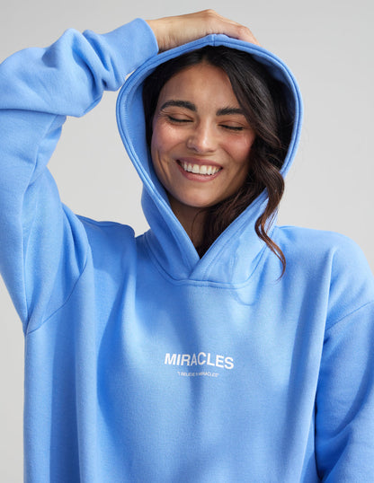 Miracles Blue Unisex Hoodie