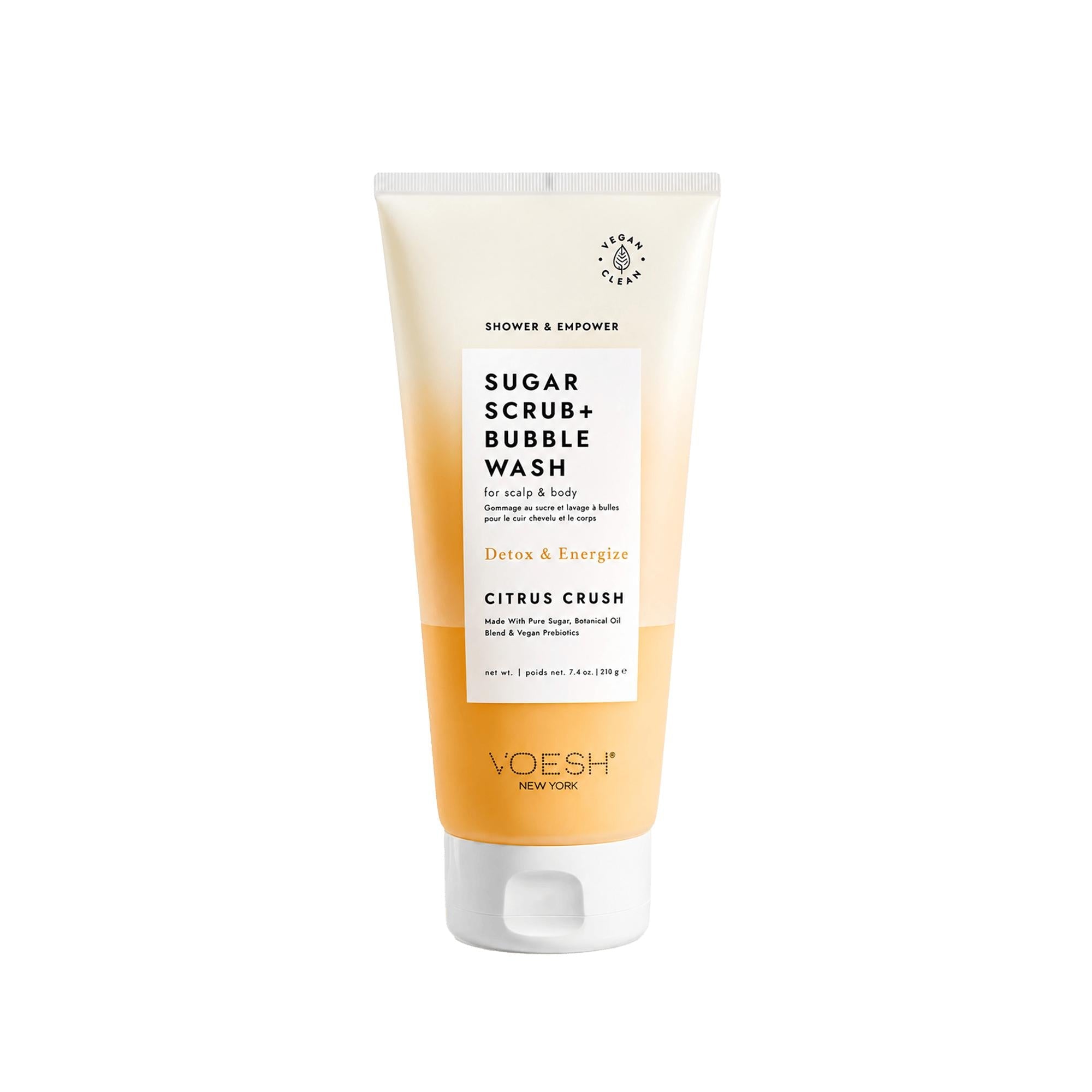 Voesh New York Citrus Sugar Scrub Scalp &amp; Body Peeling 210g