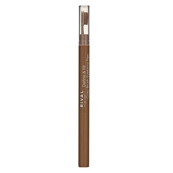 Rival de Loop Eyebrow Pencil - Define &amp; Fill Eyebrows Naturally with Dual-Ended Brown Pencil