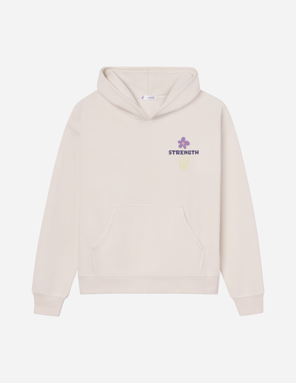 My Strength Floral Unisex Hoodie
