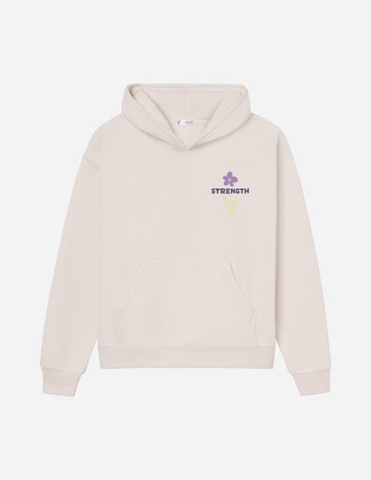 My Strength Floral Unisex Hoodie