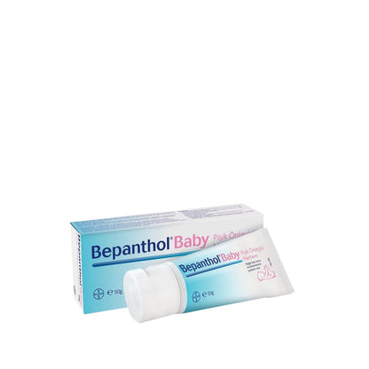 Bepanthol Baby Diaper Rash Cream - Hypoallergenic &amp; Fragrance-Free for Sensitive Skin, 50g