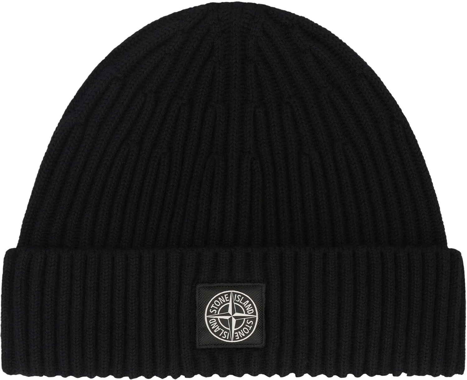 STONE ISLAND Ribbed Wool Beanie for Men