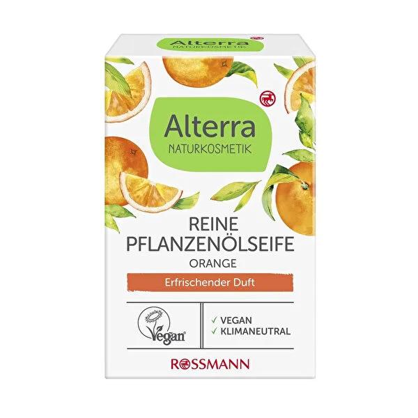 Alterra Natural Soap, Orange Oil - 100% Natural Ingredients, Vegan &amp; Dermatologically Tested