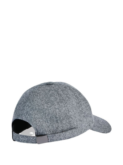 FAY Wool Curved Peak Hat with Adjustable Strap