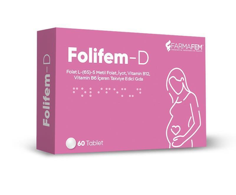 Folifem D Multivitamin: Boost Your Health with Vitamin D - 60 Tablet Supply - Supports Bone &amp; Immune Health