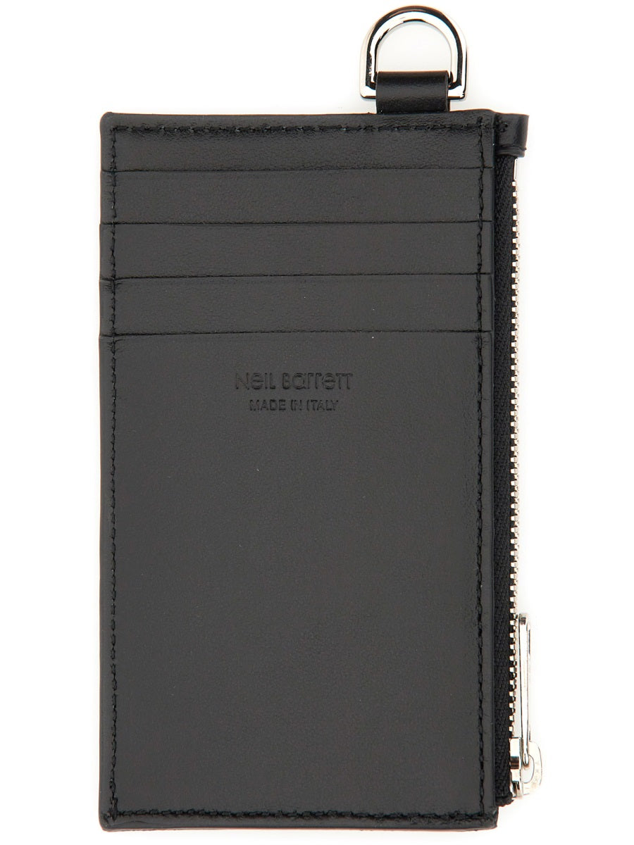 NEIL BARRETT Mini Card Holder with Strap