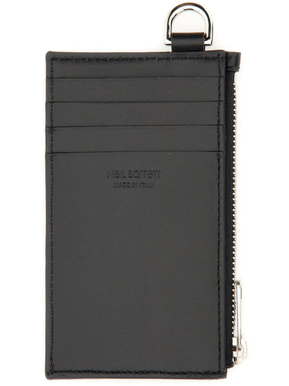 NEIL BARRETT Mini Card Holder with Strap