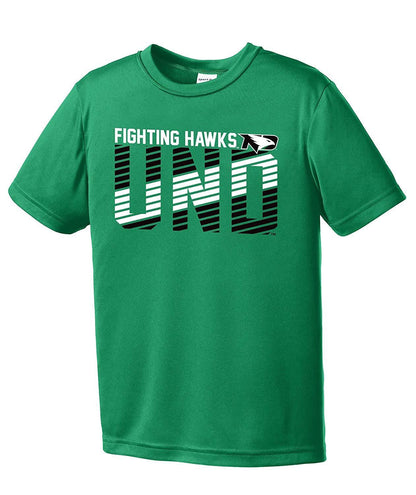NCAA North Dakota Fighting Hawks Youth Boys Offsides Tee, XL