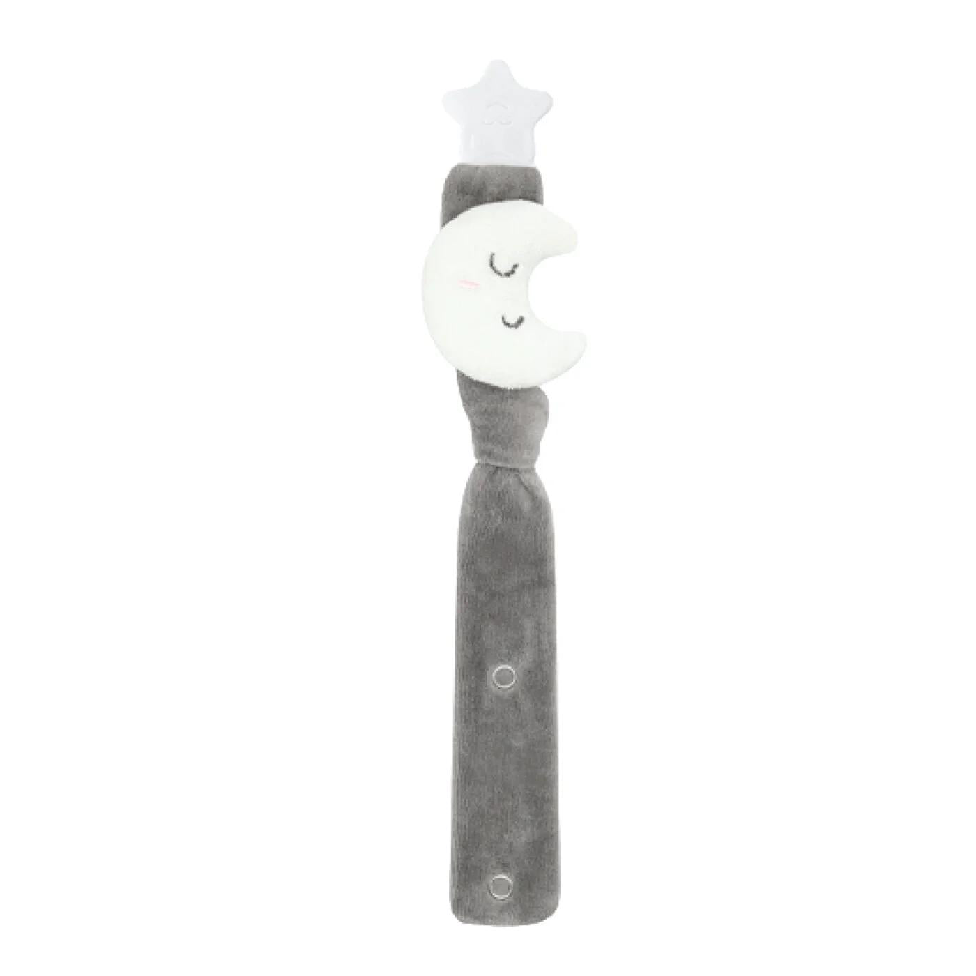 Babyjem Moon Pattern Pacifier Clip Gray for Cleanliness