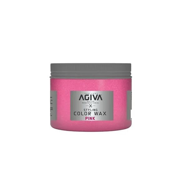 Agiva Pink Hair Wax 120ml - Temporary Hair Color &amp; Styling