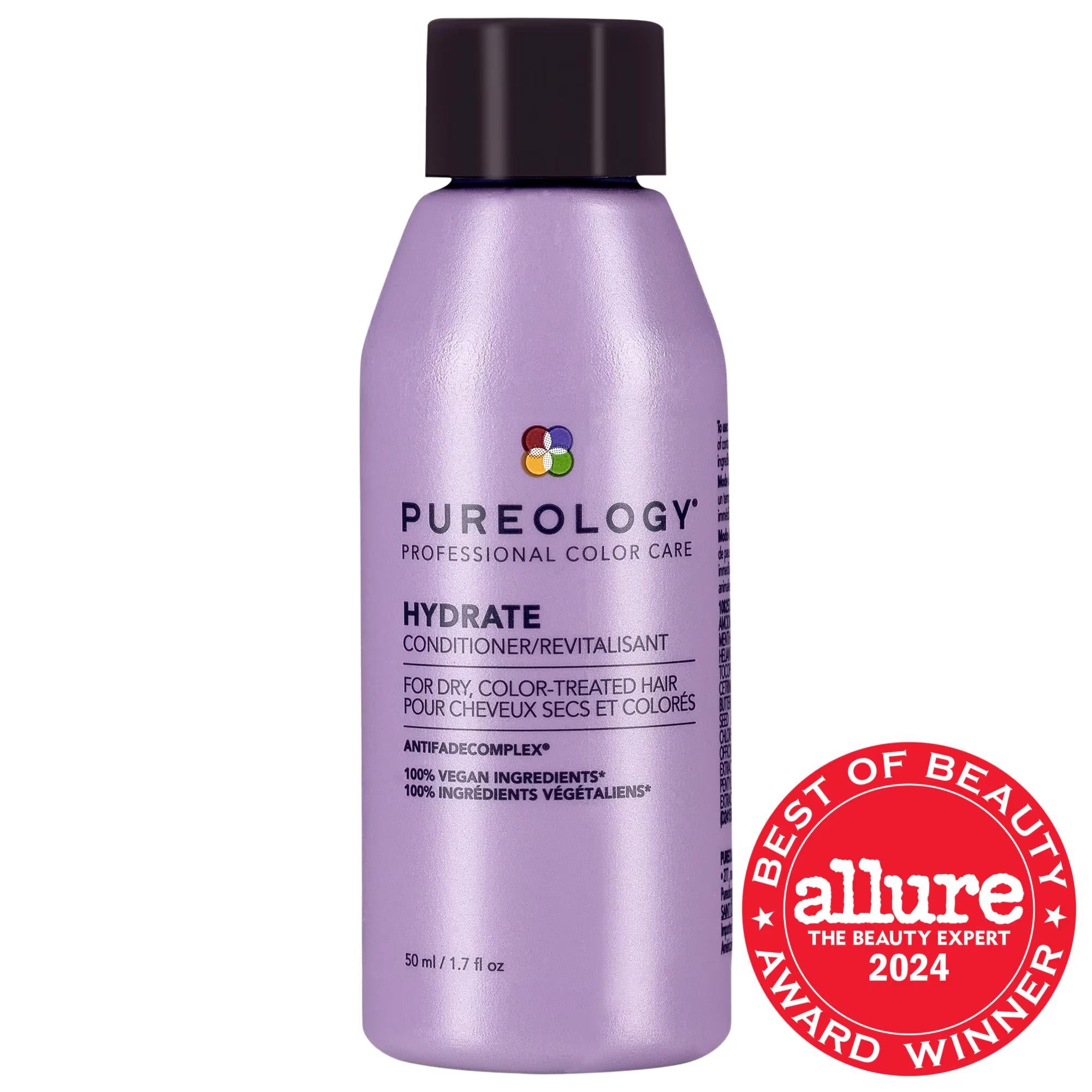 Hydrate Conditioner for Medium to Thick Hair - Vegan, Cruelty-Free, Color-Safe | Deeply Moisturizes &amp; Softens Dry Hair