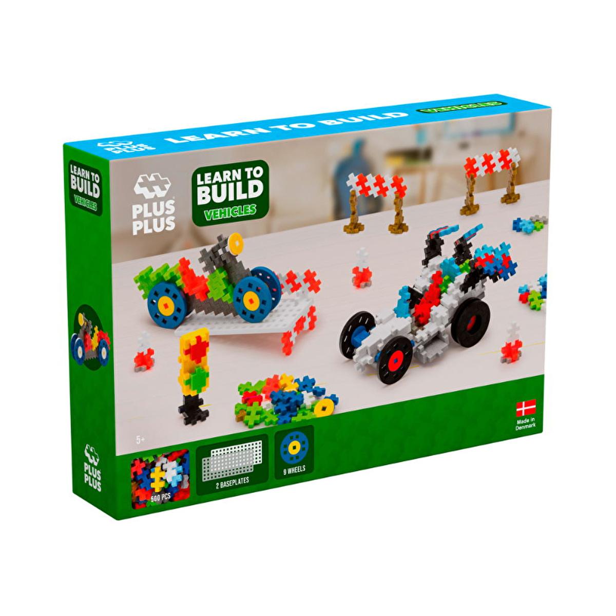 Plus Plus Construction Toy Set - 500 Piece Building Blocks for Kids - Enhances Creativity and Fine Motor Skills
