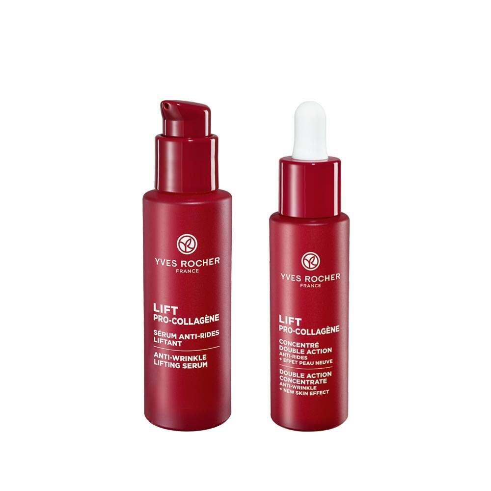 Serum Set - Anti-Aging Skincare Serum Set with Plant-based Collagen &amp; Hyaluronic Acid