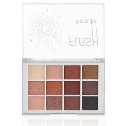 Beaulis Makeup Eyeshadow Palette - 12 Shades for Versatile Eye Makeup, Matte &amp; Shimmer Finishes
