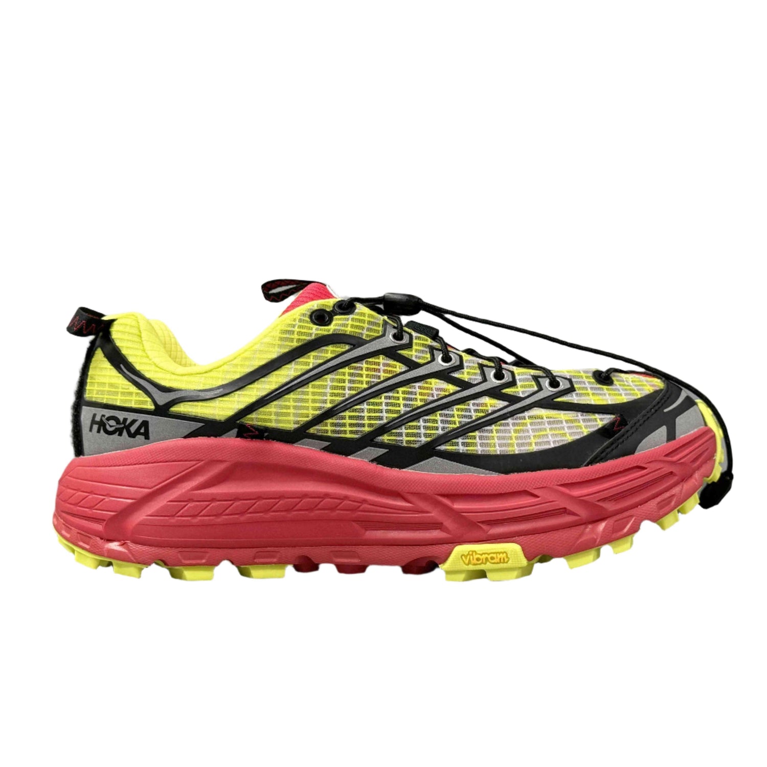 Nicole McLaughlin × Hoka Mafate Three 2 "Red/Neon Green