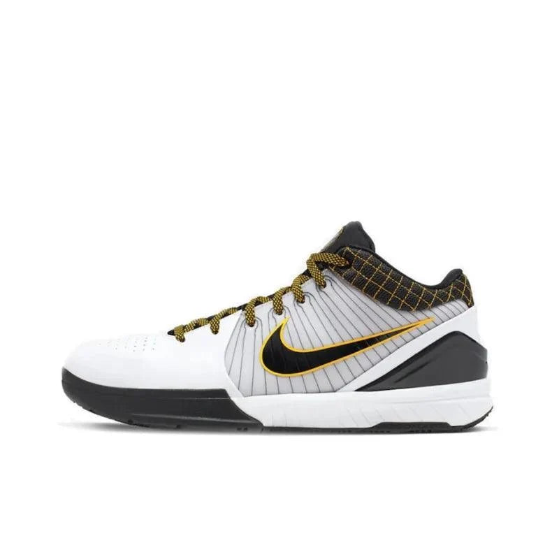 Nike Kobe 4 Protro White Black Del Sol