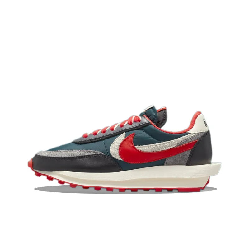 Nike LD Waffle Sacai Undercover Midnight Spruce University Red