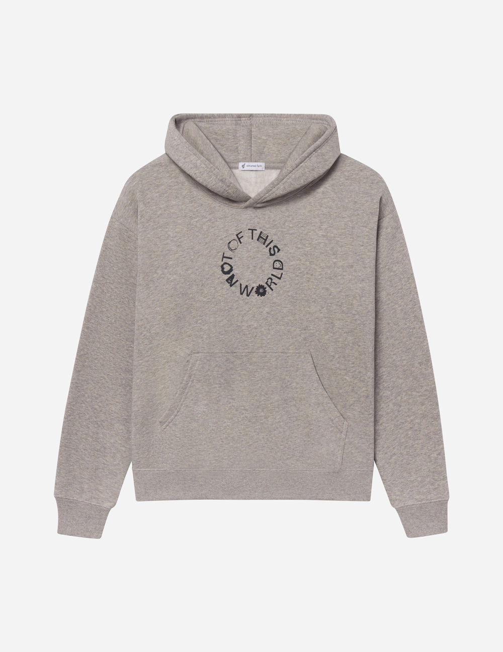 Not of This World Beige Unisex Hoodie