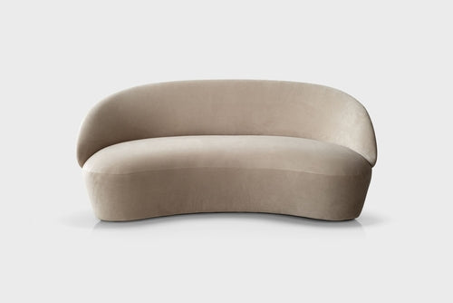 Naïve Sofa soft three-seater elegant modern design in cozy living room