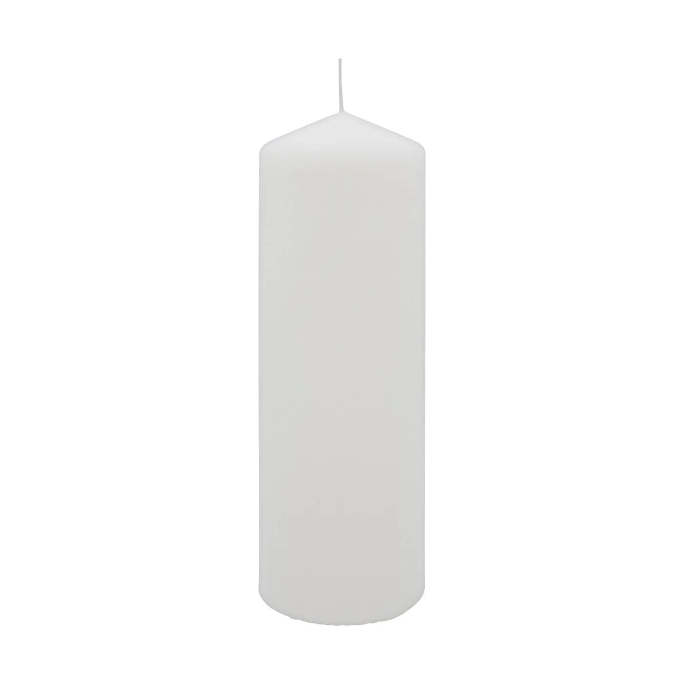 Rubin Licht White Pillar Candle for Home Decor 200x70 mm