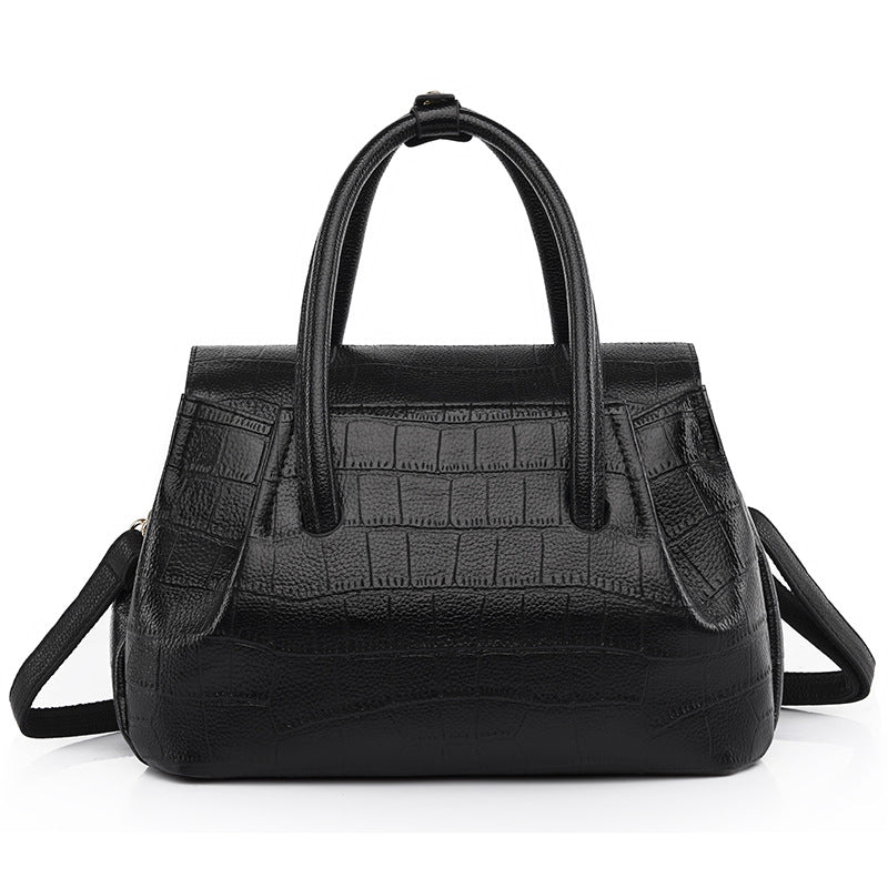 Handtasche Große Kapazität Tasche Damen All Match Hochwertige Damen Tasche Krokodilmuster Tragetasche Schulter Umhängetasche
