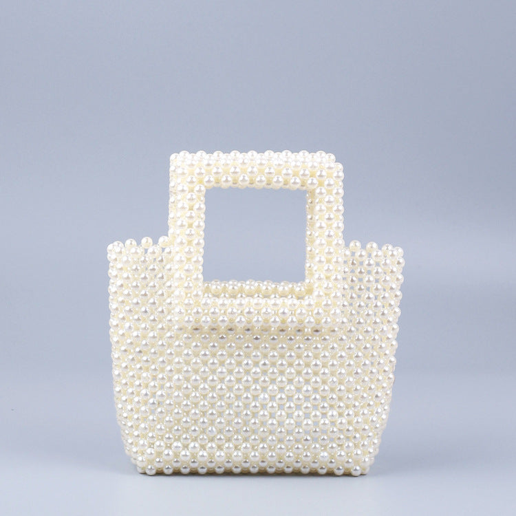 Beliebte Acryl Handgewebte Farbige Quadratische Clutch Hochwertige Leichte Damentasche