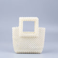 Beliebte Acryl Handgewebte Farbige Quadratische Clutch Hochwertige Leichte Damentasche