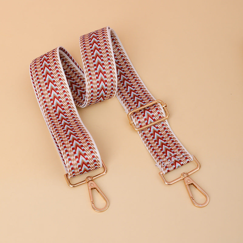 Einzel-Schulter-Umhängegurt-Zubehör, modischer Rucksack-Schultergurt, Ersatzgurt, verstellbarer, durchgehender Schultergurt