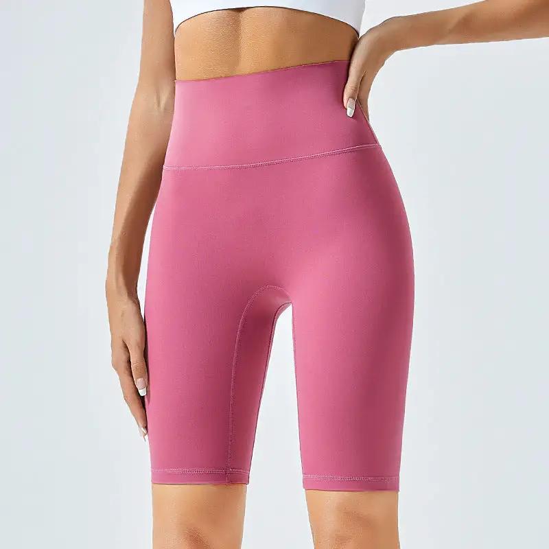 High Waist Hip Lift Lounge Pants Sports Running Women Seamless Shorts Yoga Workout Clothes by Wanita Store