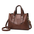 Handtasche Patchwork Tasche Frauen Besonderes Design Hochwertige Tote Bag Große Kapazität Bürodame Tasche Umhängetasche