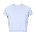 Sexy verkürztes Yoga T-Shirt für Damen, schnell trocknend, locker, atmungsaktiv, Outdoor-Sport-Trainingskleidung