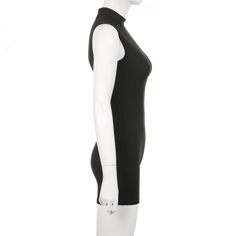 Damen Jumpsuit Sexy Eng Sexy Jumpsuit Einfarbig Slim Fit Hüftstraffende Kleidung