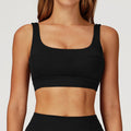 Nude Feel Yoga BH Hohl Out Cutout Rücken Formgebend Stoßfest Sportunterwäsche Outdoor Laufen Workout Yoga BH