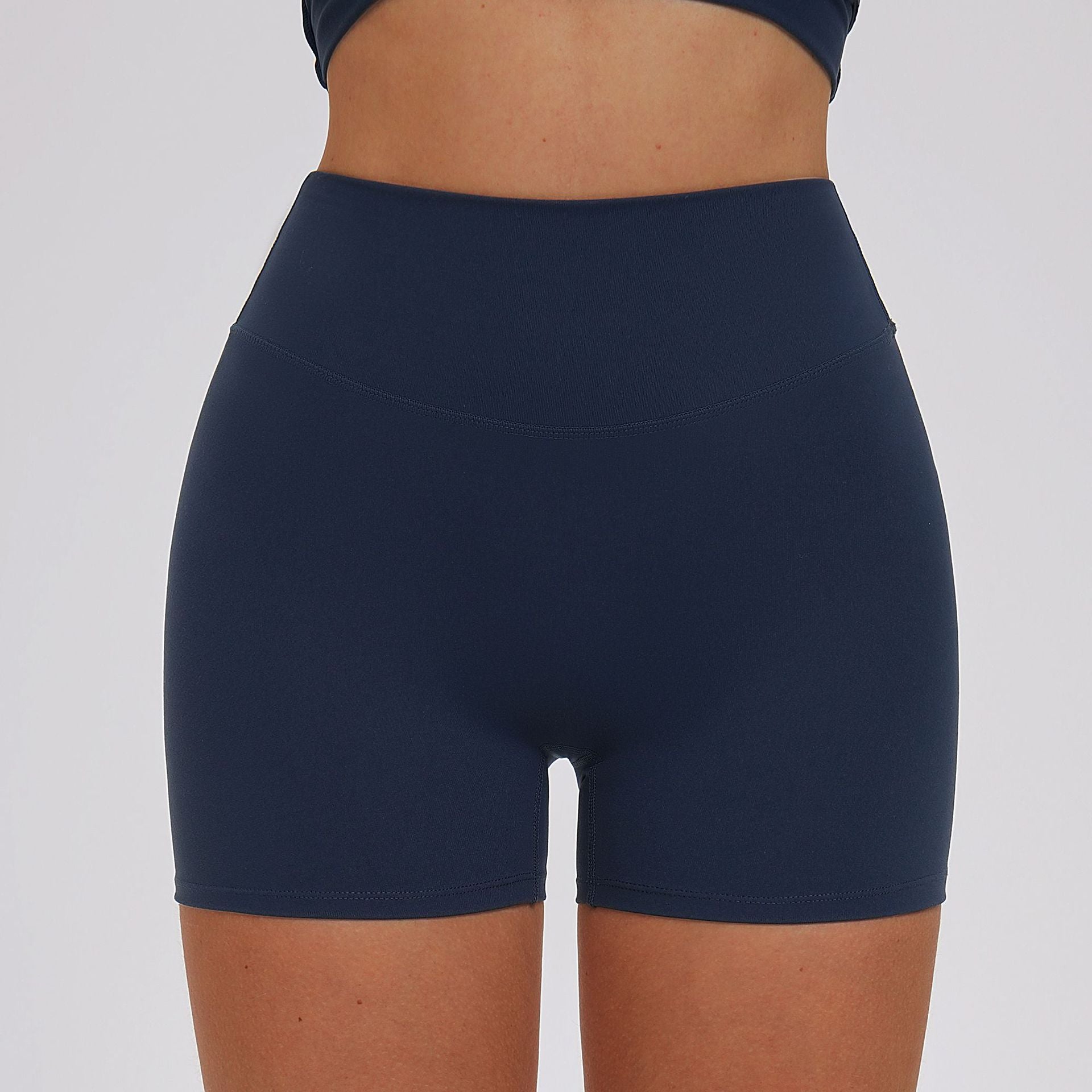 Yoga Shorts Tight High Waist Casual Shorts Sports Running Workout Shorts