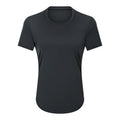 Summer Simple Loose-Fitting Sanding Yoga Short Sleeve Lightweight Breathable Sports Running Fitness Clothes Women