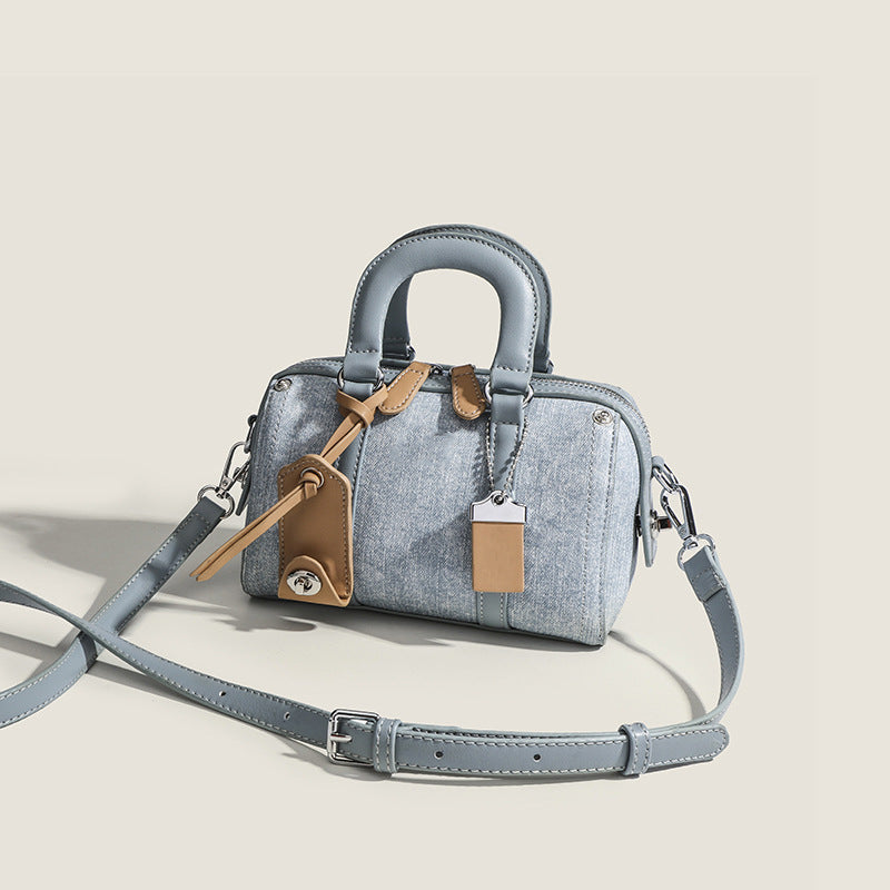 South Chio2nd Platinum Blaues Meer Gebiet Kissen Tasche Damen Handtasche Schulter Umhängetasche