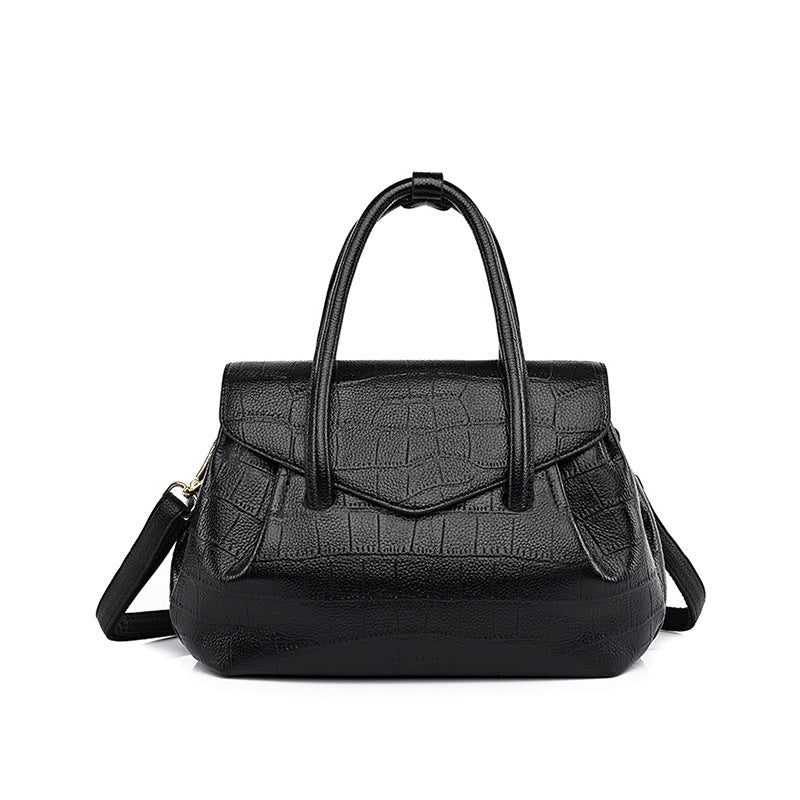 Handtasche Große Kapazität Tasche Damen All Match Hochwertige Damen Tasche Krokodilmuster Tragetasche Schulter Umhängetasche
