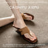 In-Stock Items for Dropshipping~ French-Style High-End Wedge Flip-Flops with Thong Straps and High Heels SHOPEZRA L.L.C.
