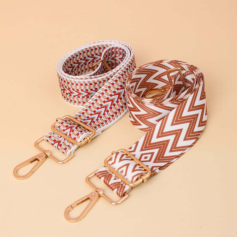 Einzel-Schulter-Umhängegurt-Zubehör, modischer Rucksack-Schultergurt, Ersatzgurt, verstellbarer, durchgehender Schultergurt