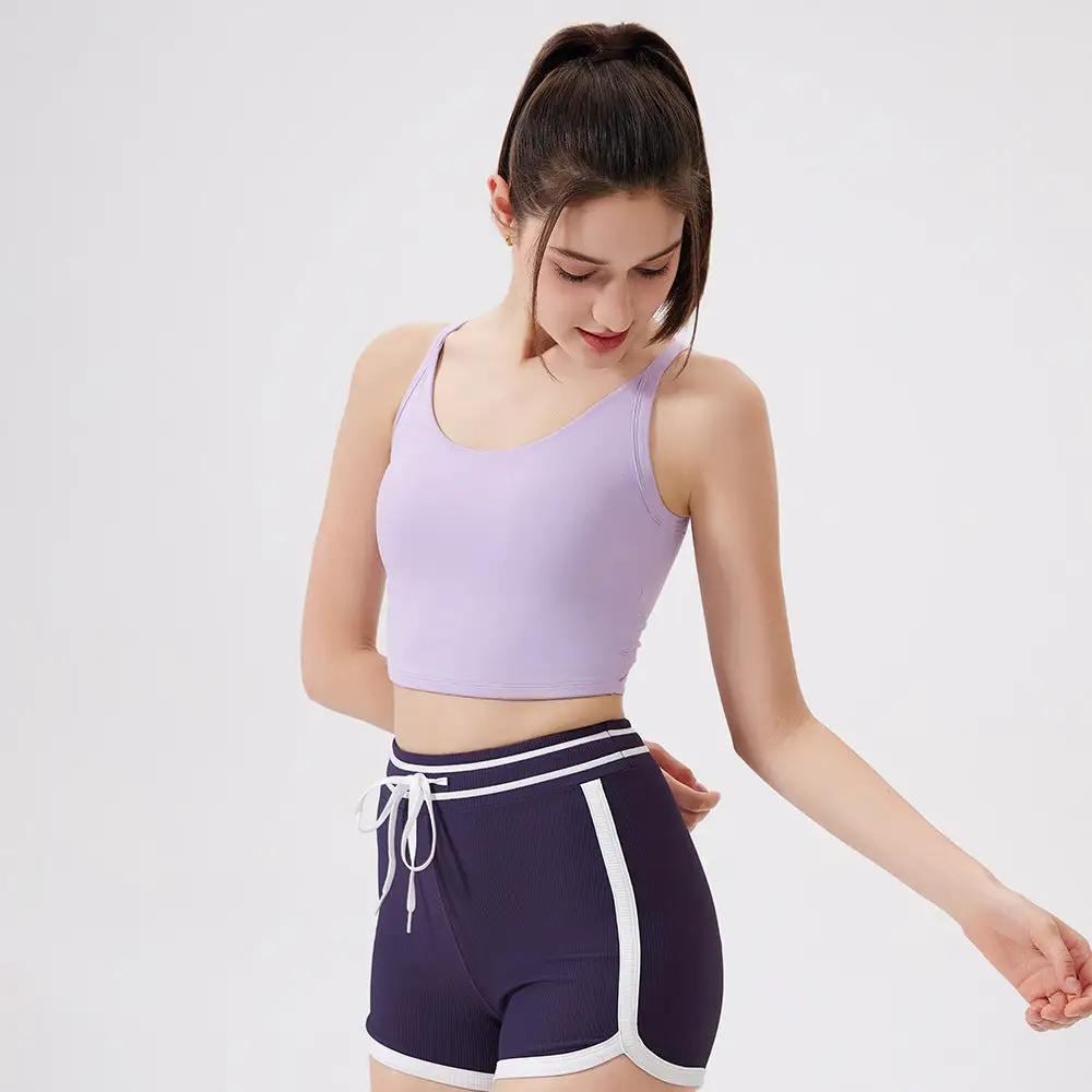Cloud Sense Knot Beauty Back Yoga Underwear Women Shockproof Yoga Clothing Top Outer Wear Running Bra Workout Yoga Vest by Wanita Store