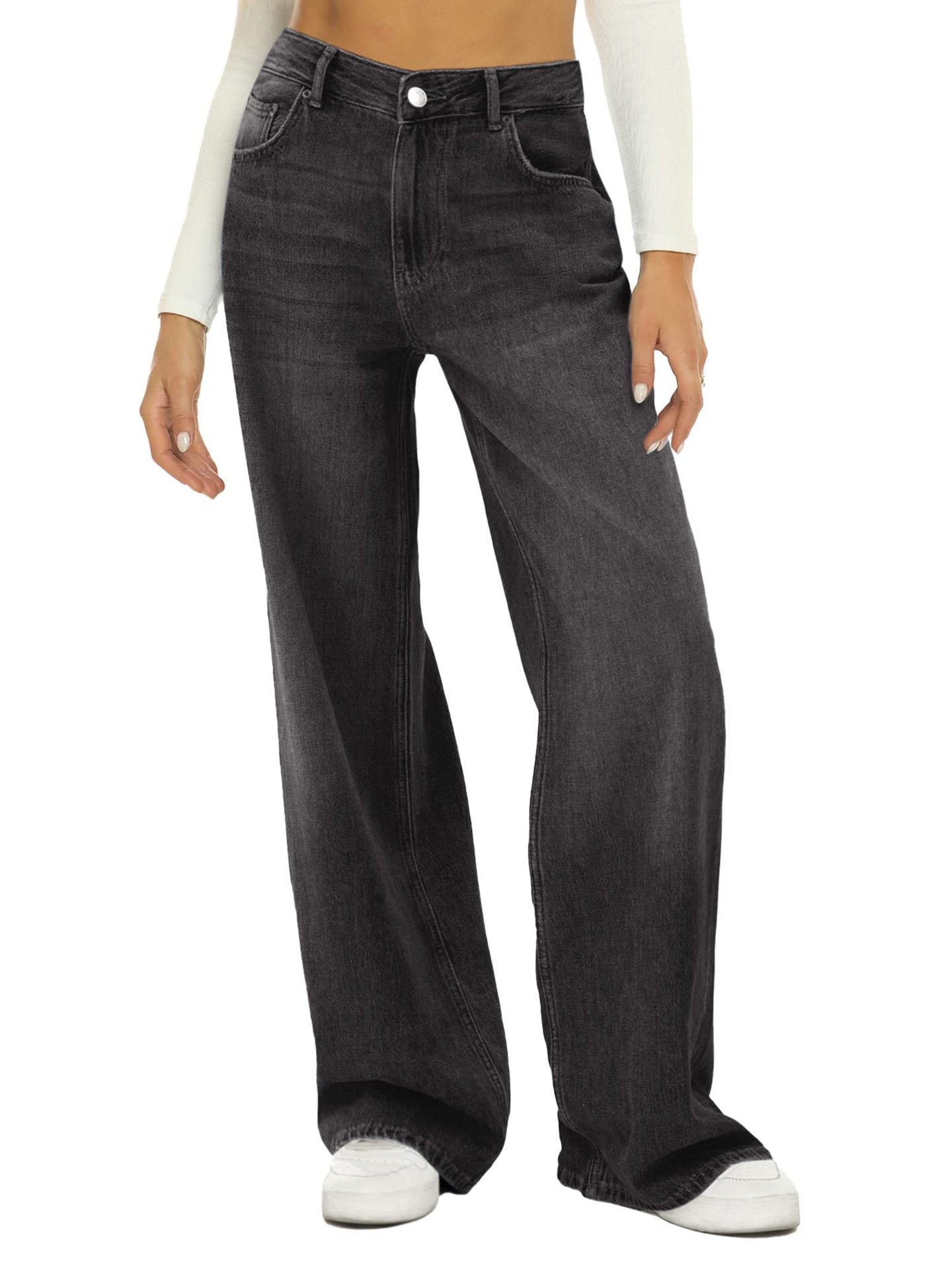 Reiten Weite Baggy Jeans Damen